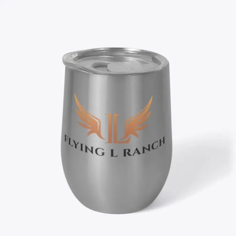 Flying L Ranch Wine Tumbler